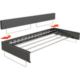 Wall Mounted & Collapsible Clothes Drying Rack