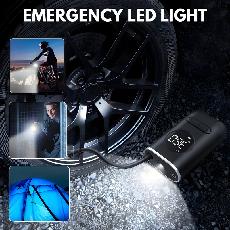 Mini Wireless Rechargeable & Portable Air Pump