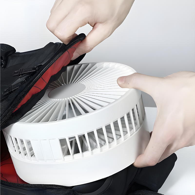 Portable USB Rechargeable Telescopic Fan
