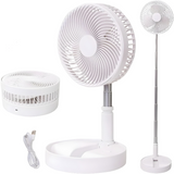 Portable USB Rechargeable Telescopic Fan